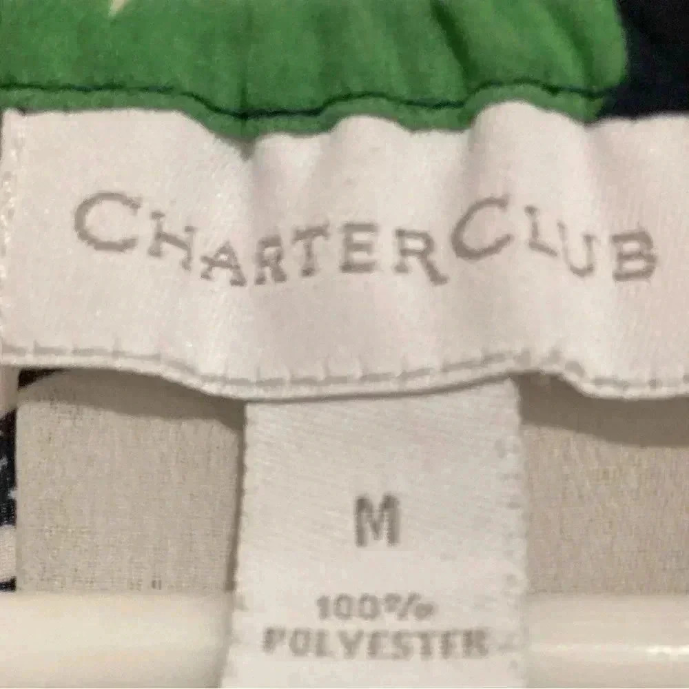 Charter Club Women’s Sheer Blouse Top Sz. M -NWOT - Picture 6 of 8
